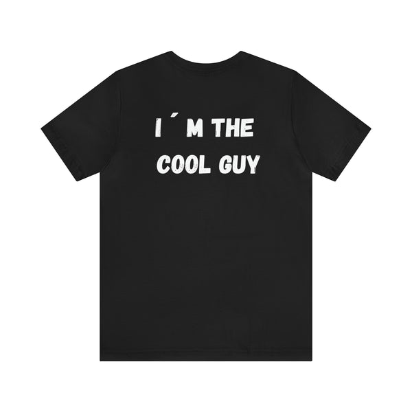 Jersey Short Sleeve Tee I I'M THE COOL GUY I Back Print