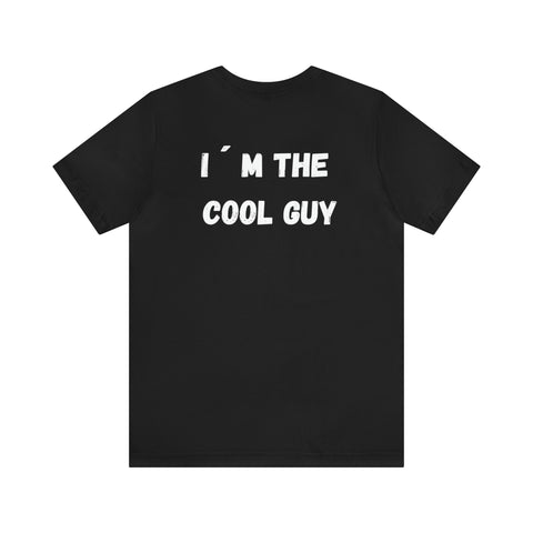 Jersey Short Sleeve Tee I I'M THE COOL GUY I Back Print