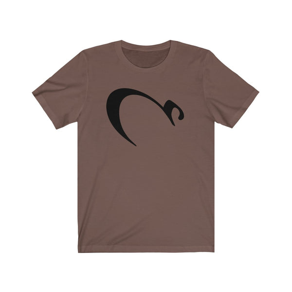 Women Jersey Short Sleeve Tee | Persian Alphabet "Ein"