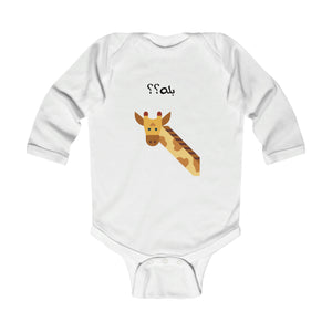 Infant Long Sleeve Bodysuit | Confused Giraffe