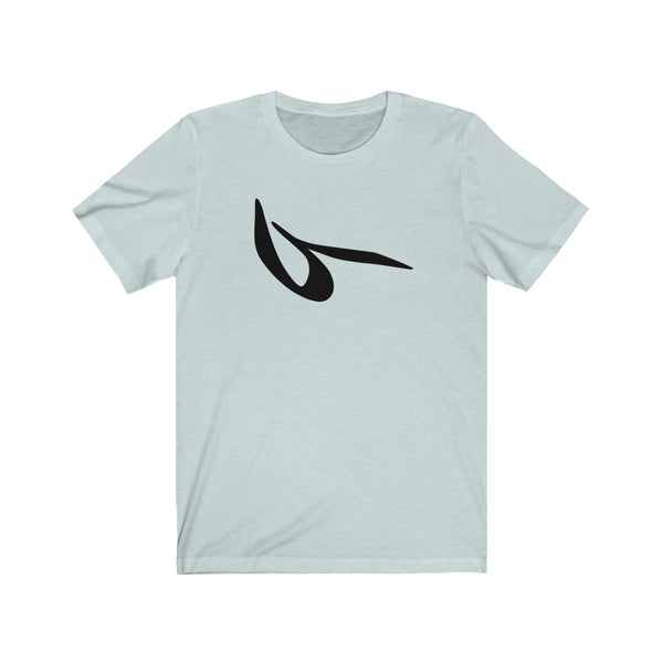 Men Jersey Short Sleeve Tee | Persian Alphabet "Taa"