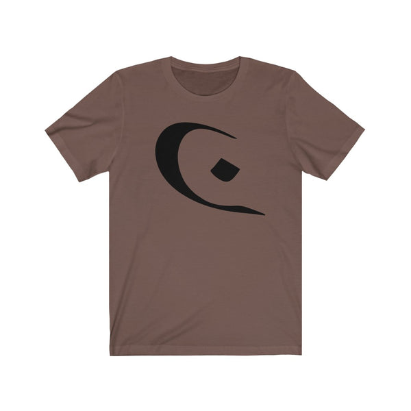 Women Jersey Short Sleeve Tee | Persian Alphabet "Noon"