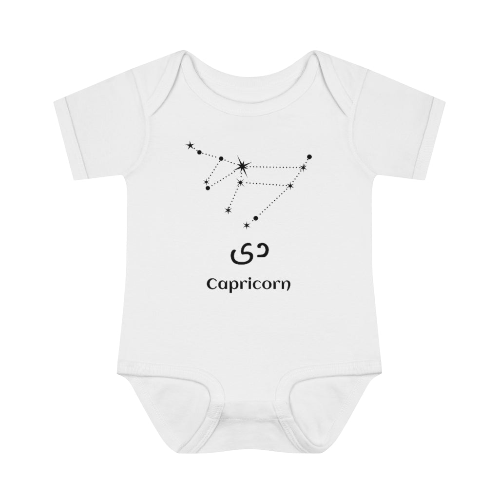 Baby Rib Zodiac Sign Bodysuit | Dey Onesie | Capricorn Onesie