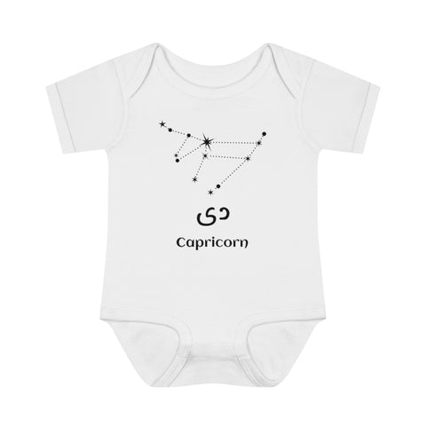 Baby Rib Zodiac Sign Bodysuit | Dey Onesie | Capricorn Onesie