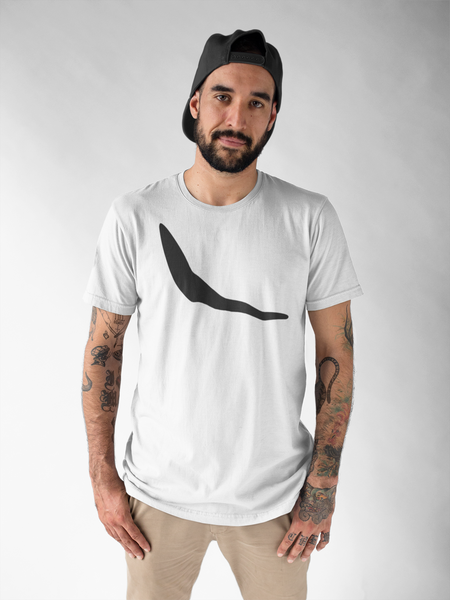 Men Jersey Short Sleeve Tee | Persian Alphabet "Re"