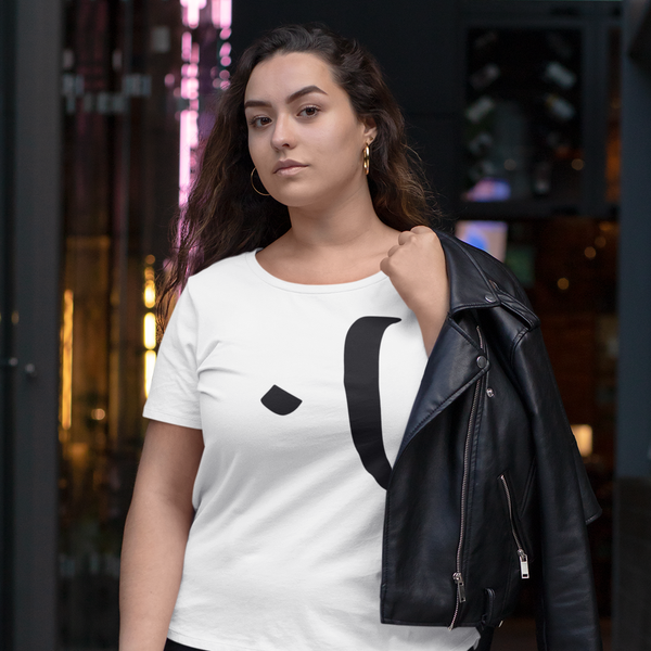 Women Jersey Short Sleeve Tee | Persian Alphabet "Be"