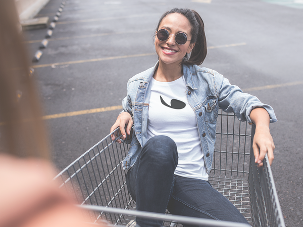 Women Jersey Short Sleeve Tee | Persian Alphabet "Waaw"