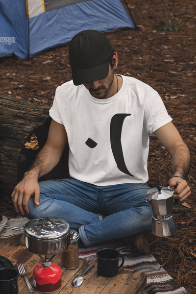 persian iranian farsi alphabet font minimal design tshirt men clothes clothing