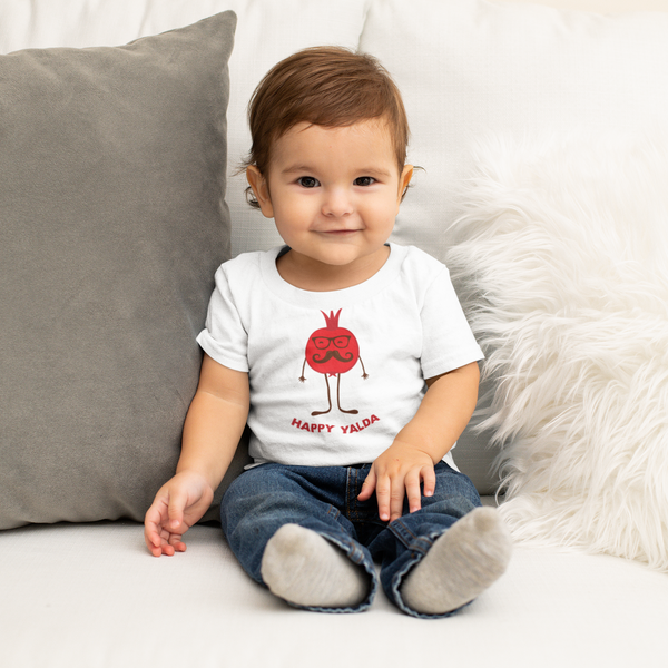 Infant Fine Jersey Tee | Persian Babies Happy Yalda