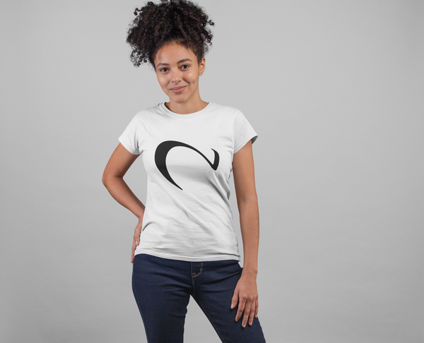 Women Jersey Short Sleeve Tee | Persian Alphabet "Hhe"