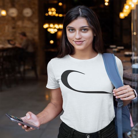 Women Jersey Short Sleeve Tee | Persian Alphabet "Laam"