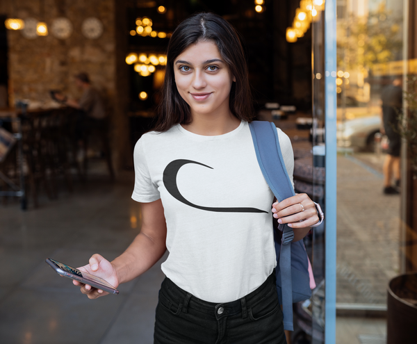 Women Jersey Short Sleeve Tee | Persian Alphabet "Laam"