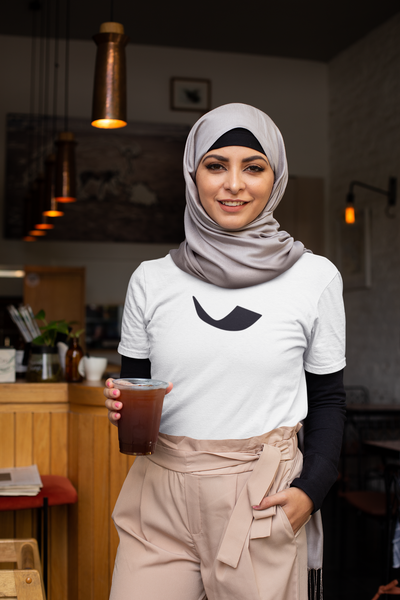 Women Jersey Short Sleeve Tee | Persian Alphabet "Dal"